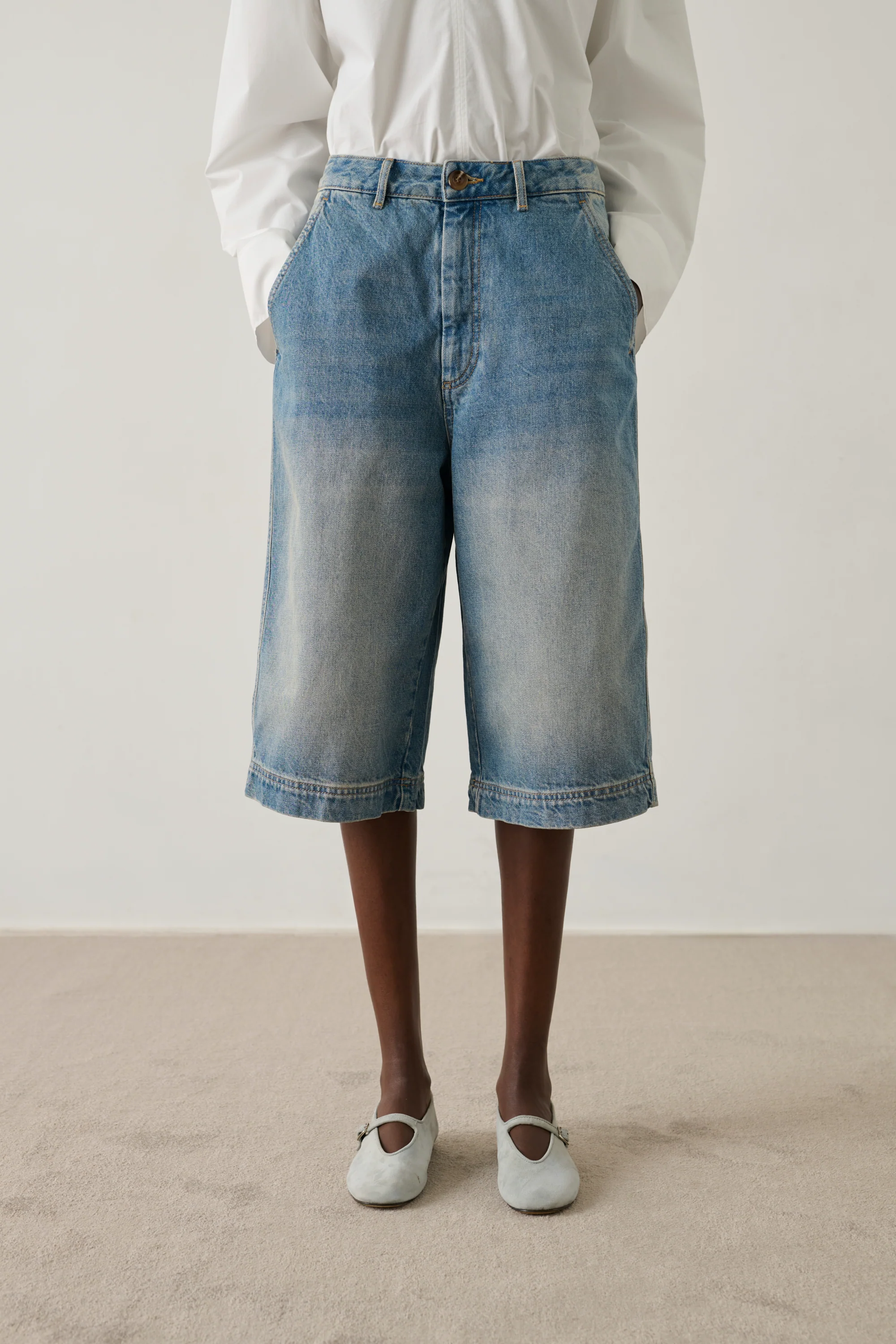 BLUE FRANCIS BERMUDA SHORTS - Image 3
