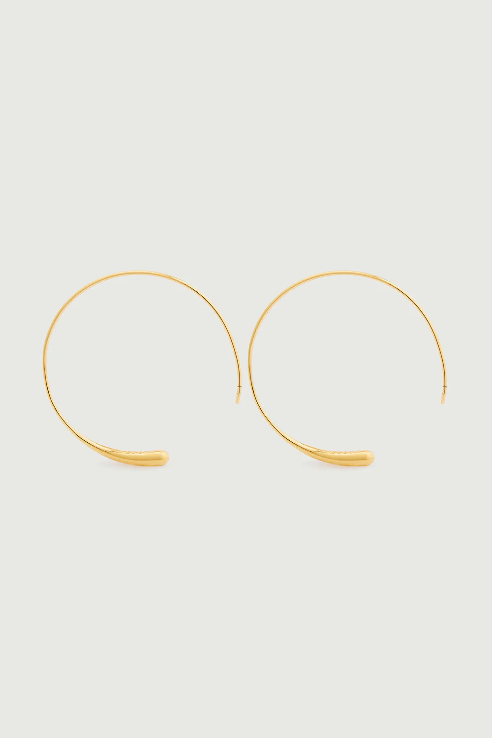 45 GOLD HOOPS