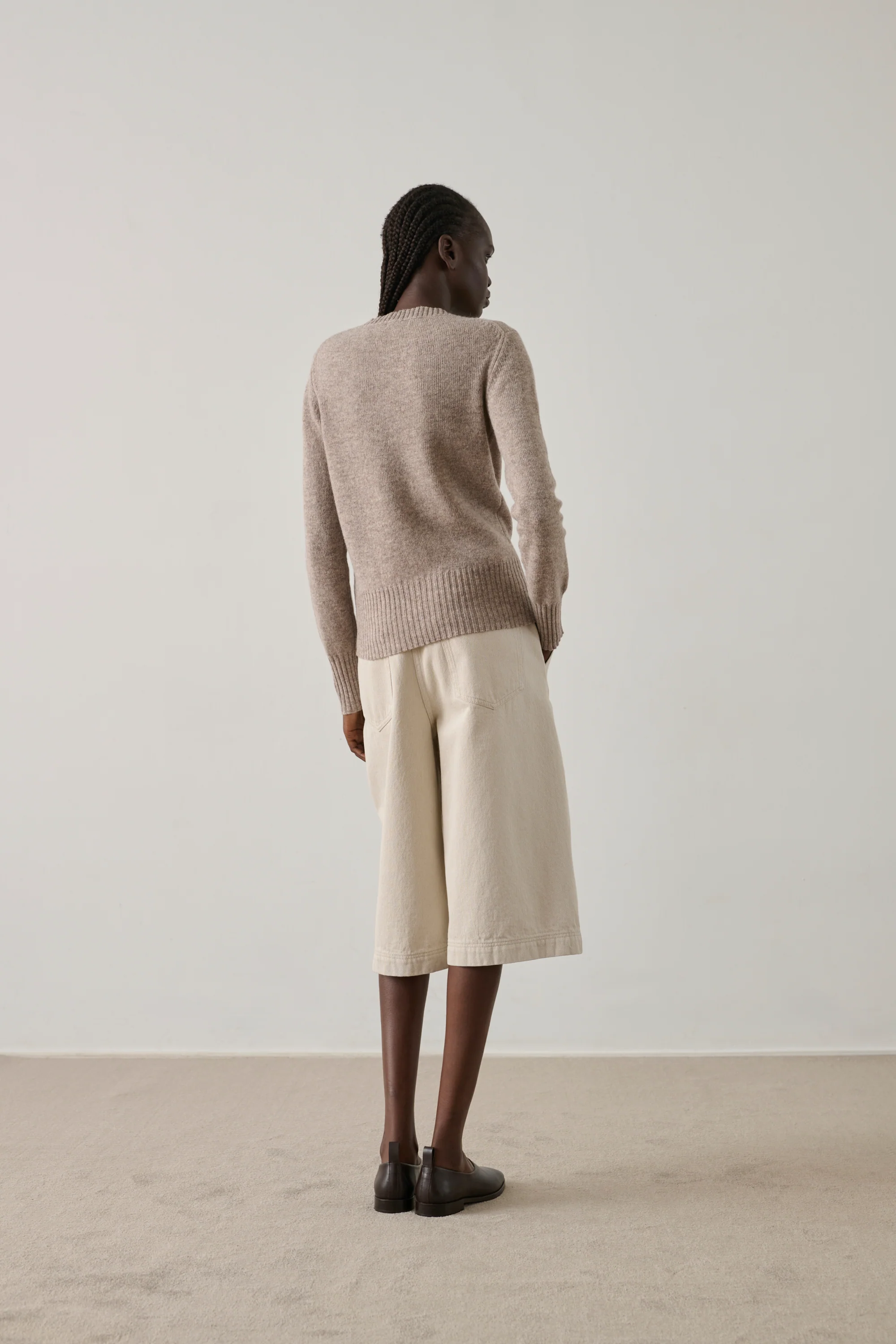BEIGE FUGU CARDIGAN - Image 3