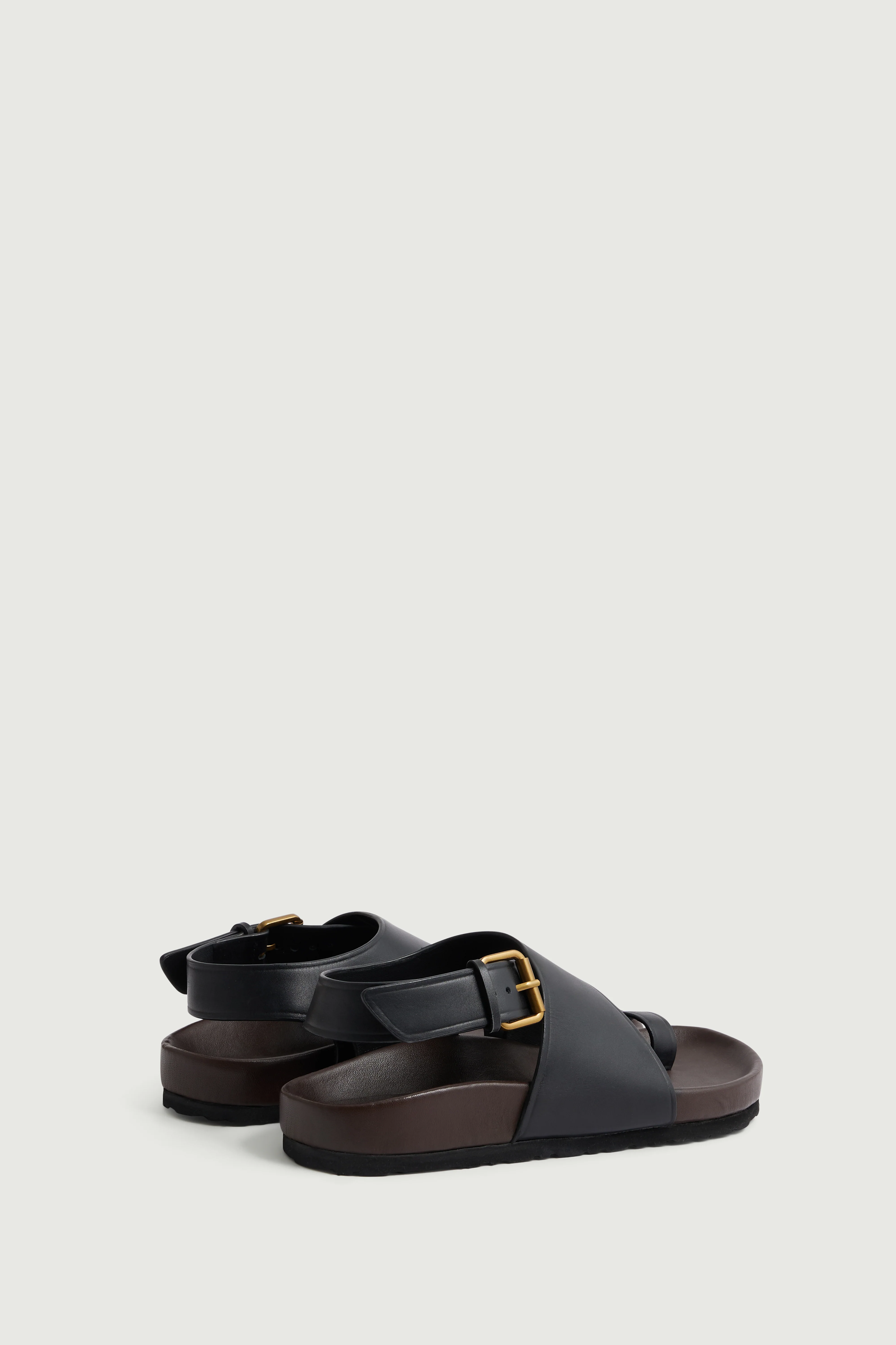 BLACK DOMANI SANDALS - Image 3