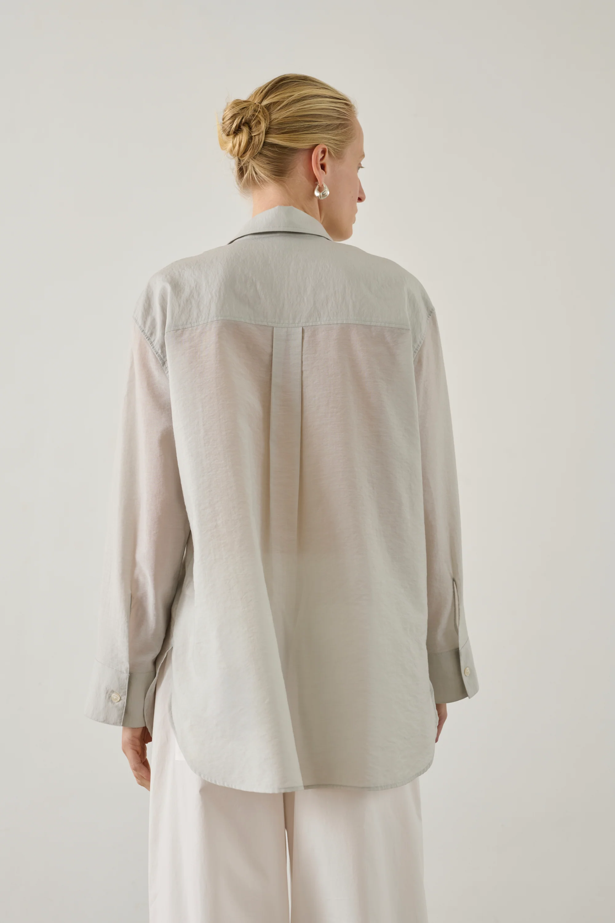 GREY FRANCESCA SHIRT - Image 4