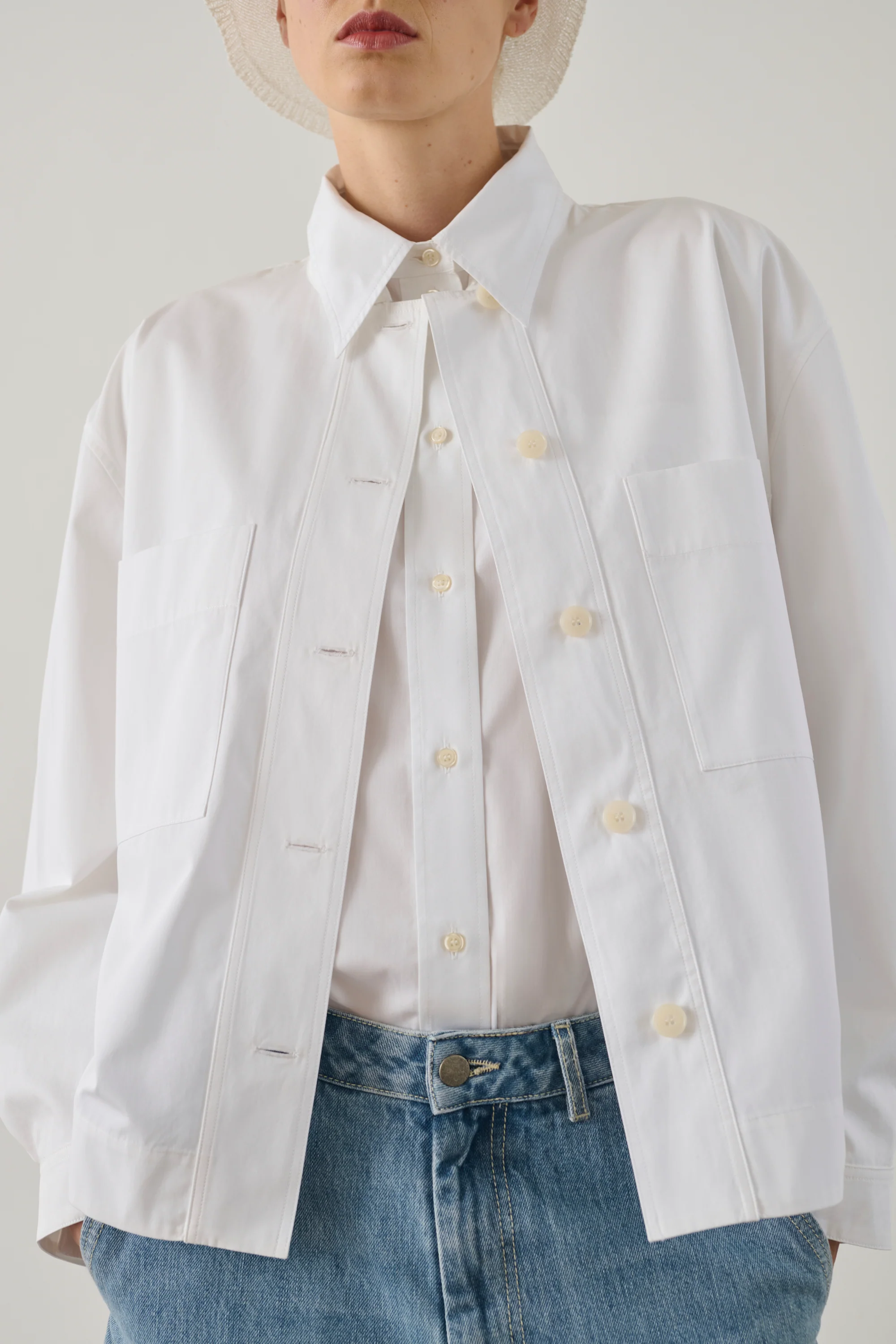 WHITE HORTENSE SHIRT - Image 4