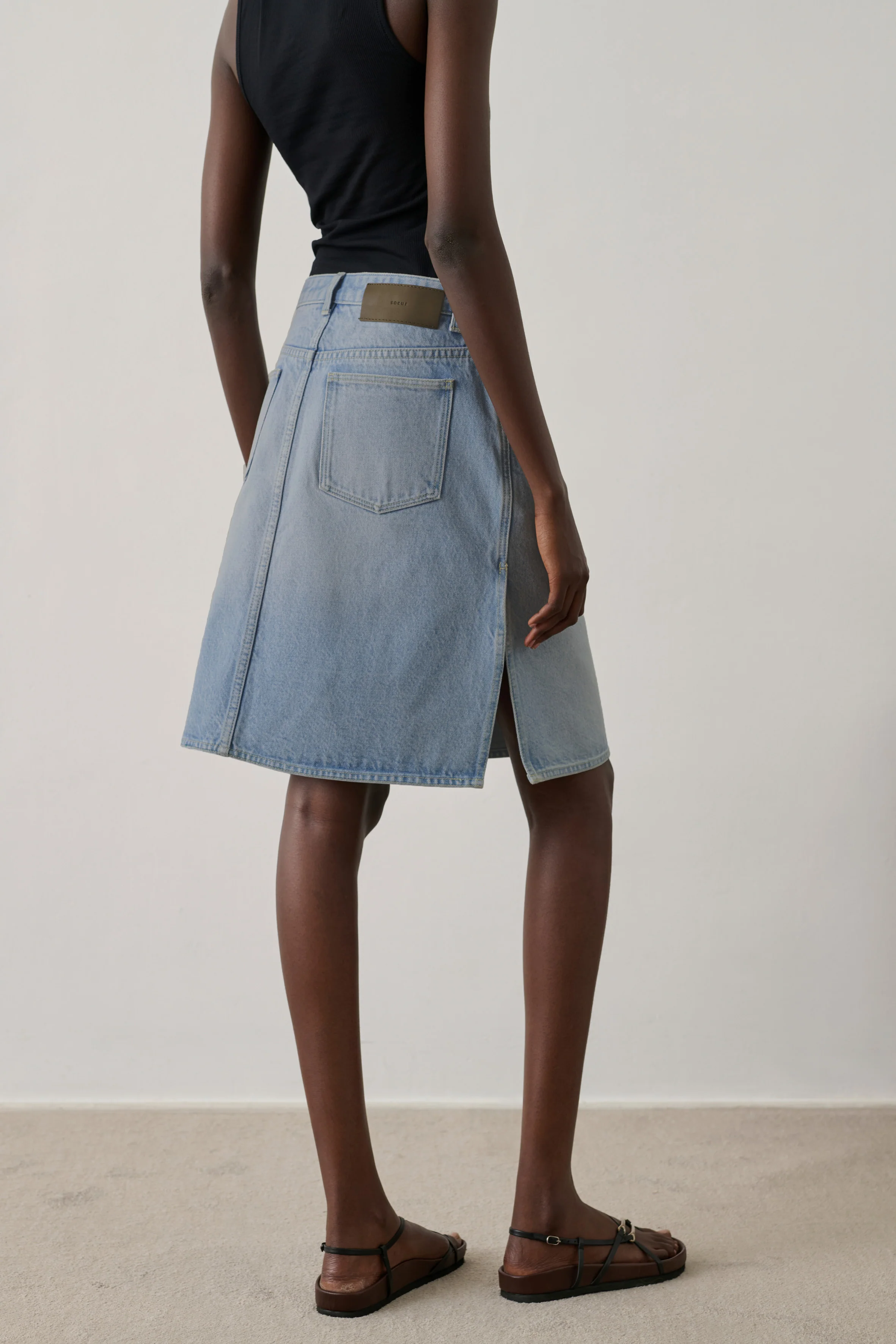 BLUE ELYNE SKIRT - Image 3