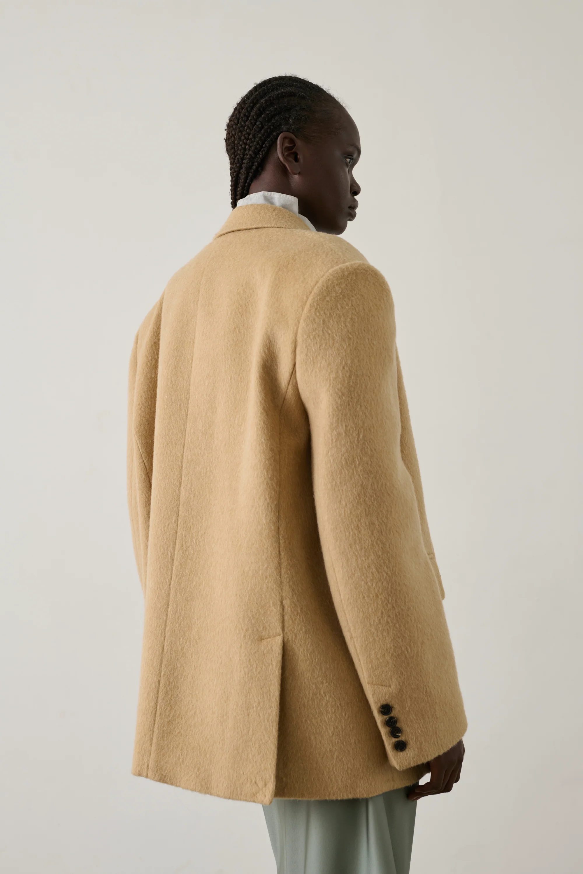 BEIGE HELGA COAT - Image 4