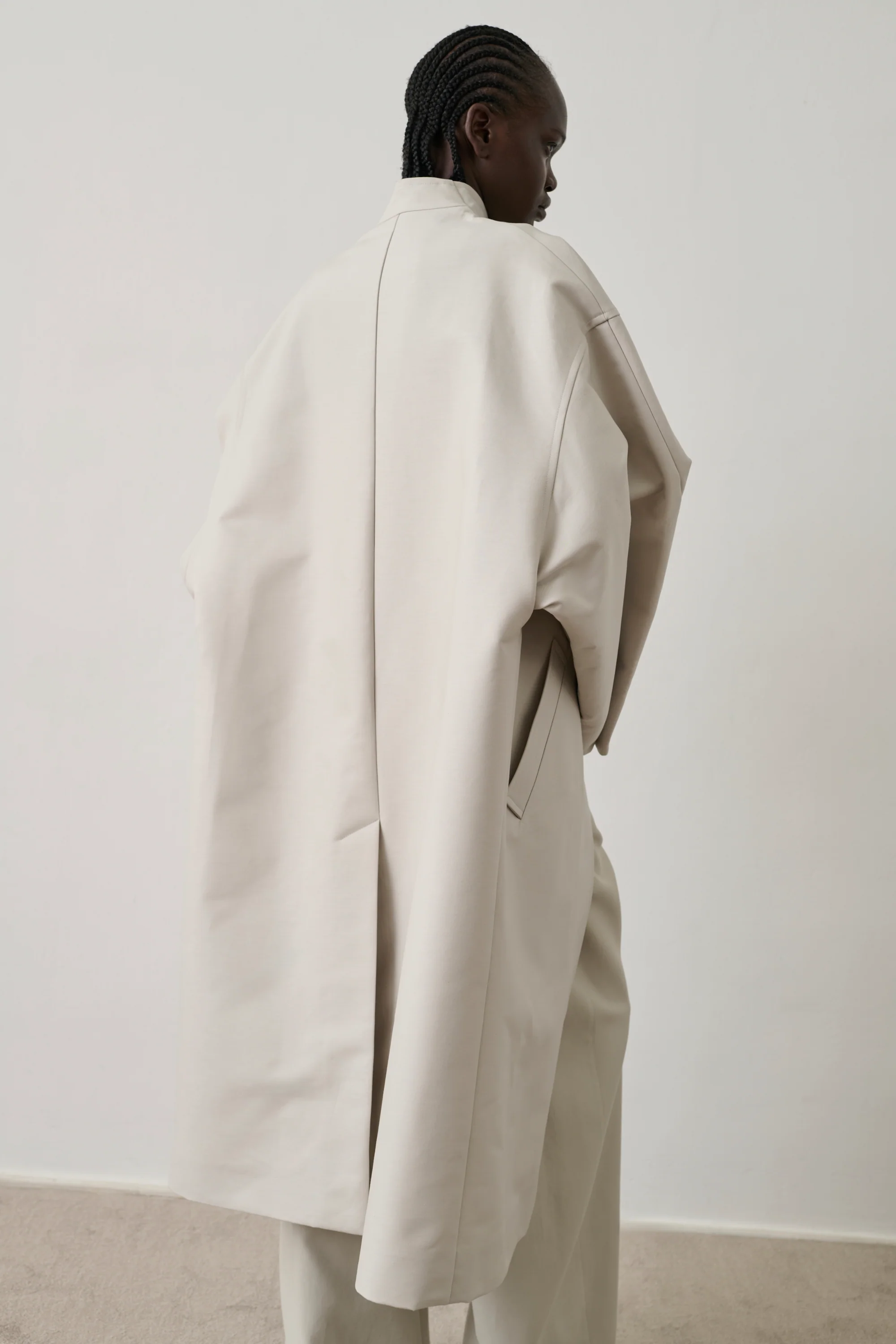 GREY HYACINTHE COAT - Image 5
