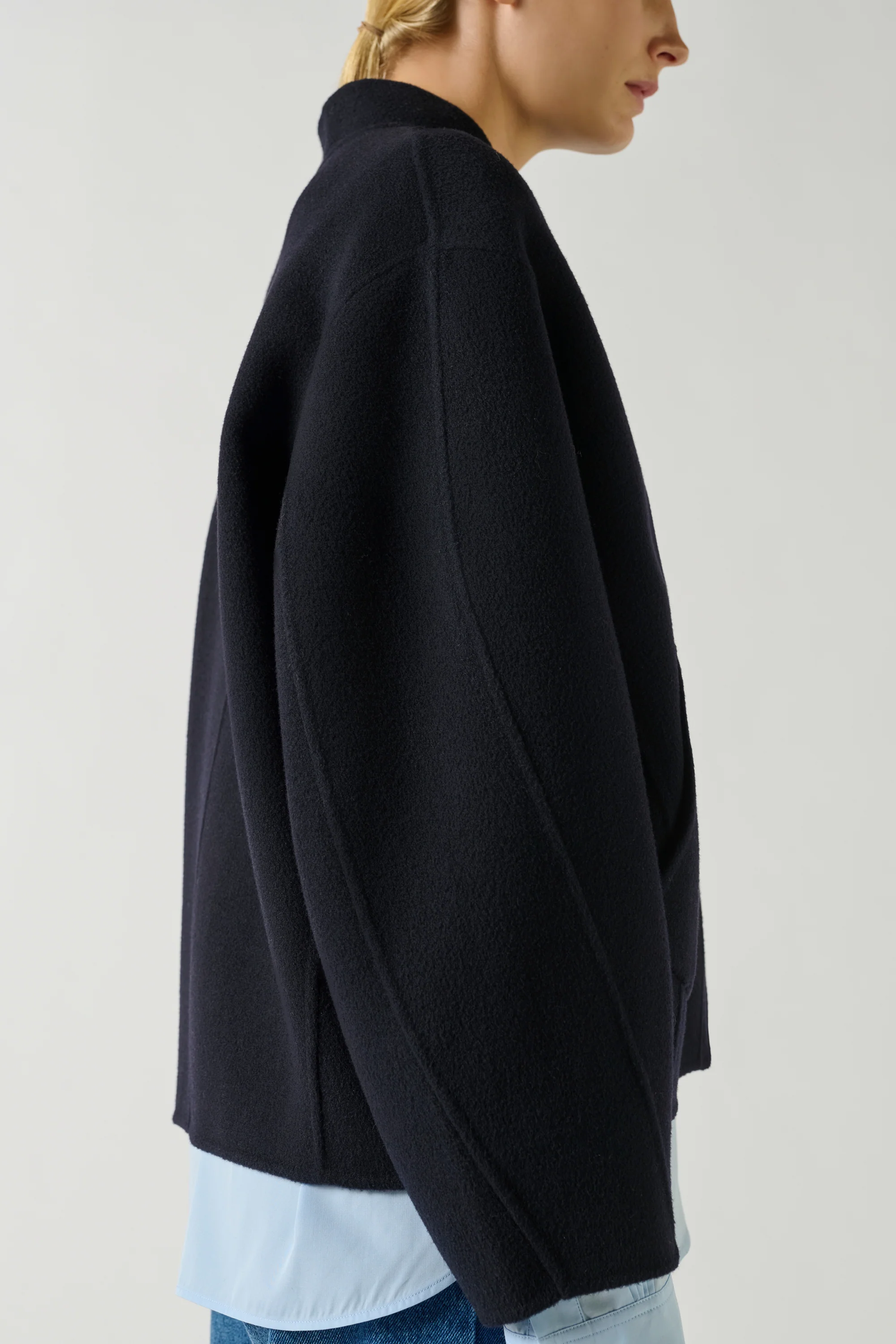 NAVY WINDSOR COAT - Image 4