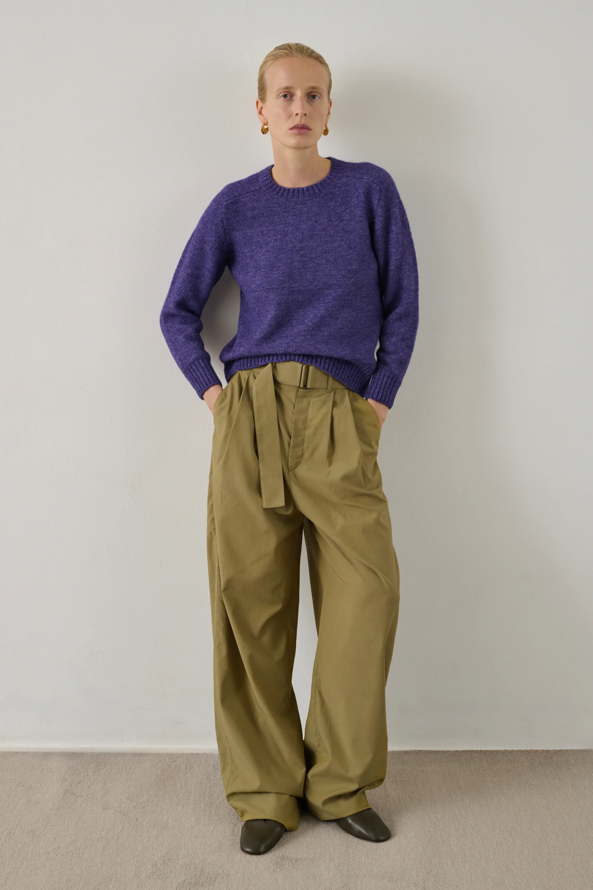 BEIGE COLE TROUSERS