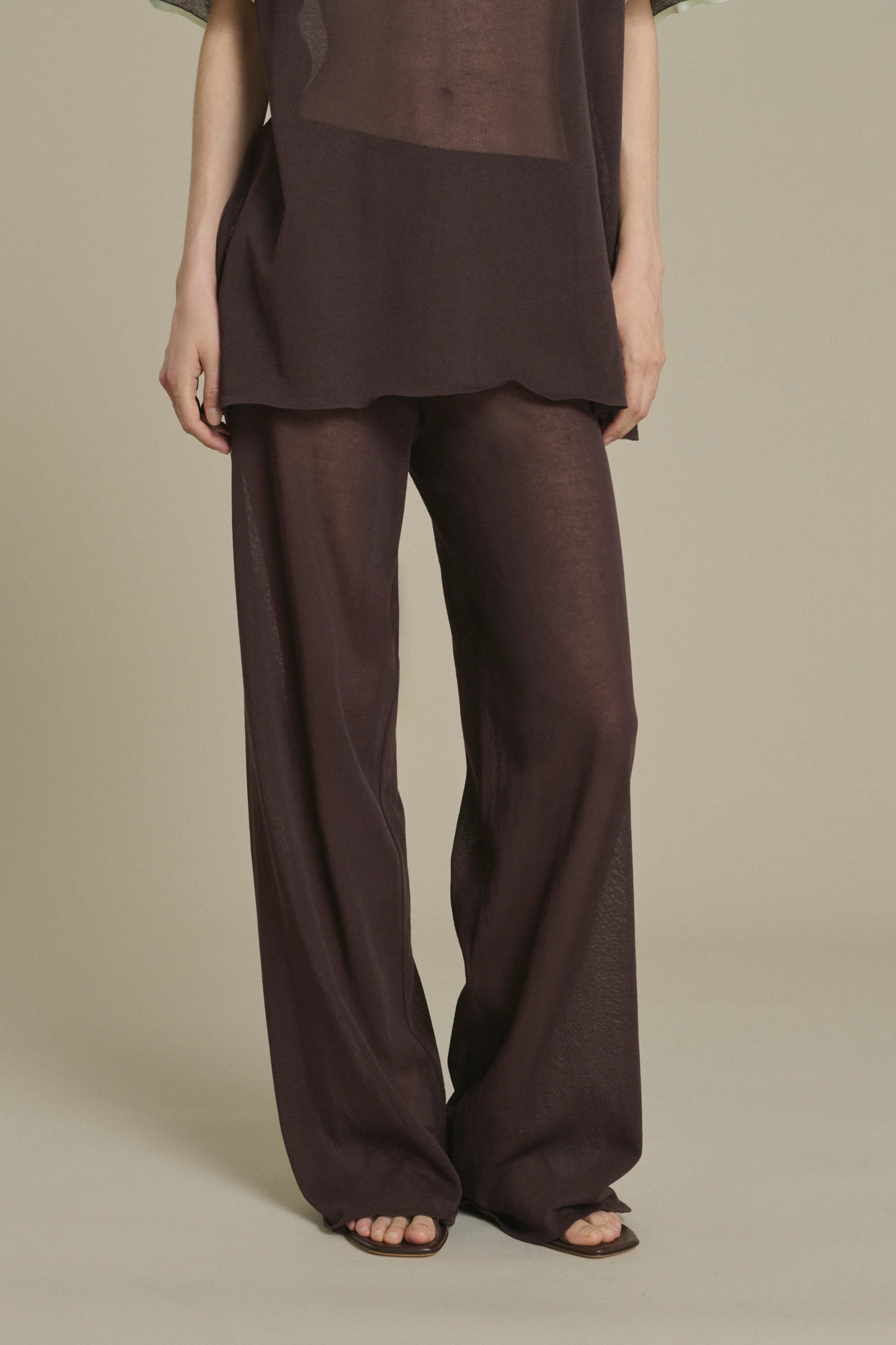 BROWN NICO TROUSERS - Image 3