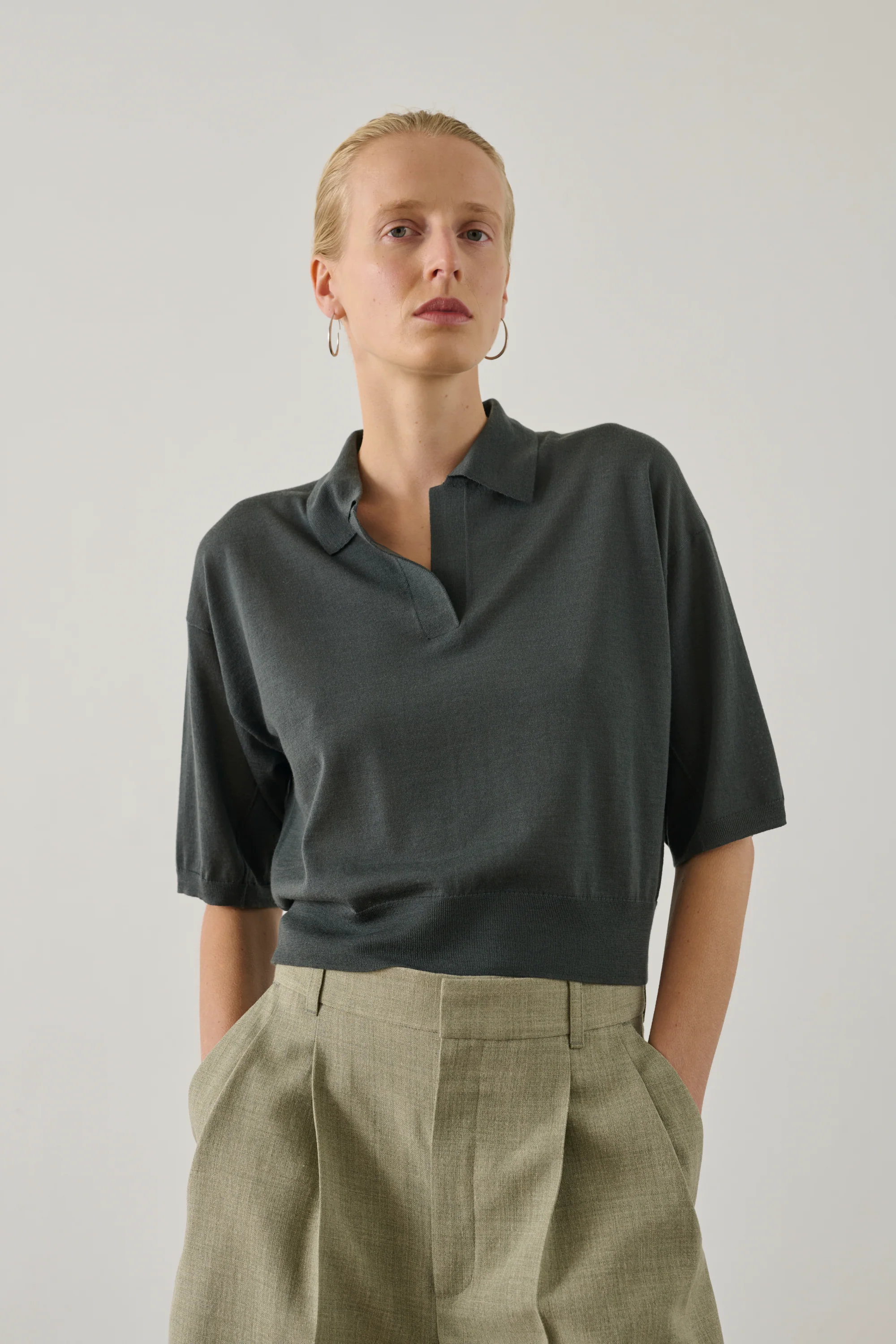 GREY ELTON POLO