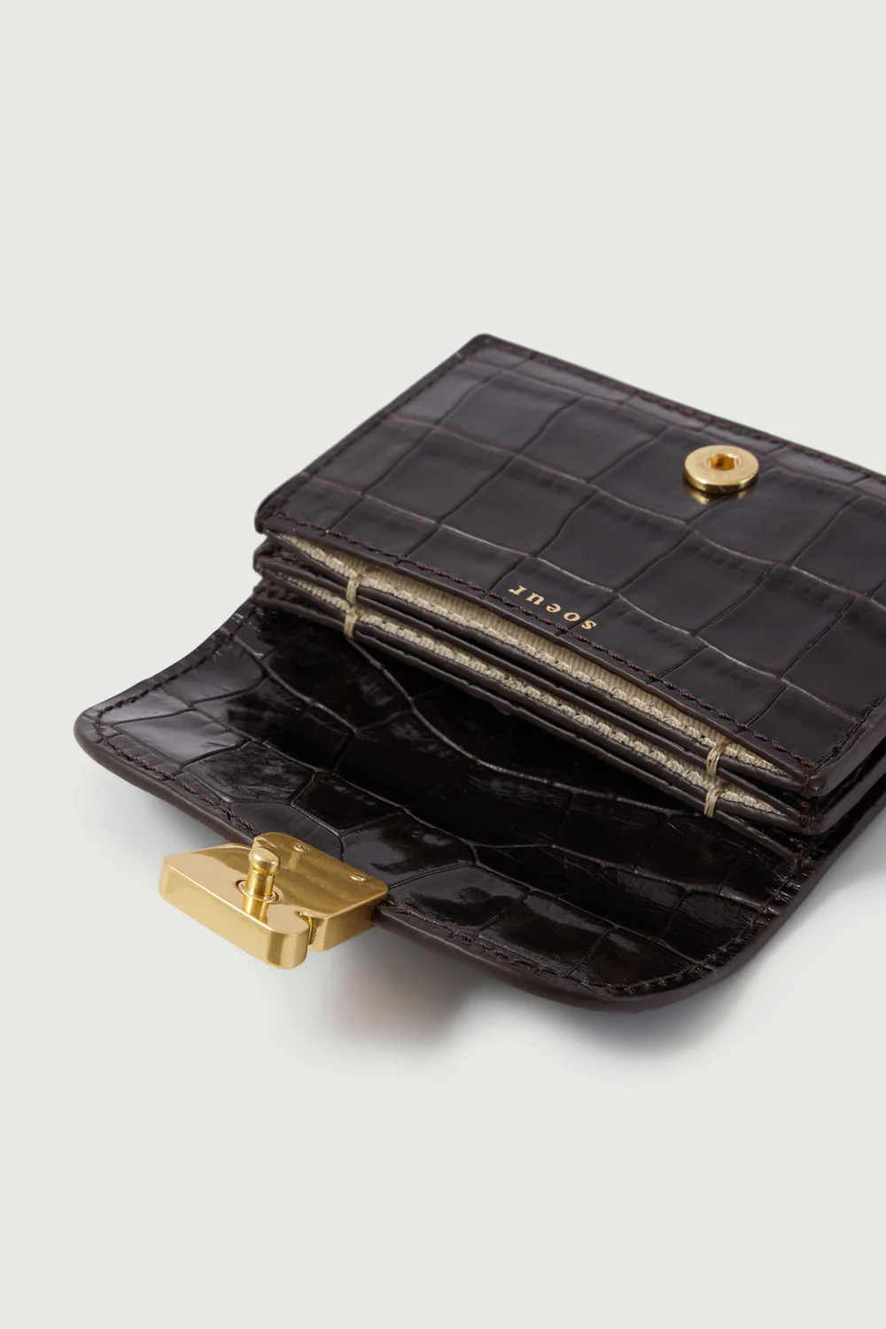 BROWN AUBE CARD HOLDER - Image 3