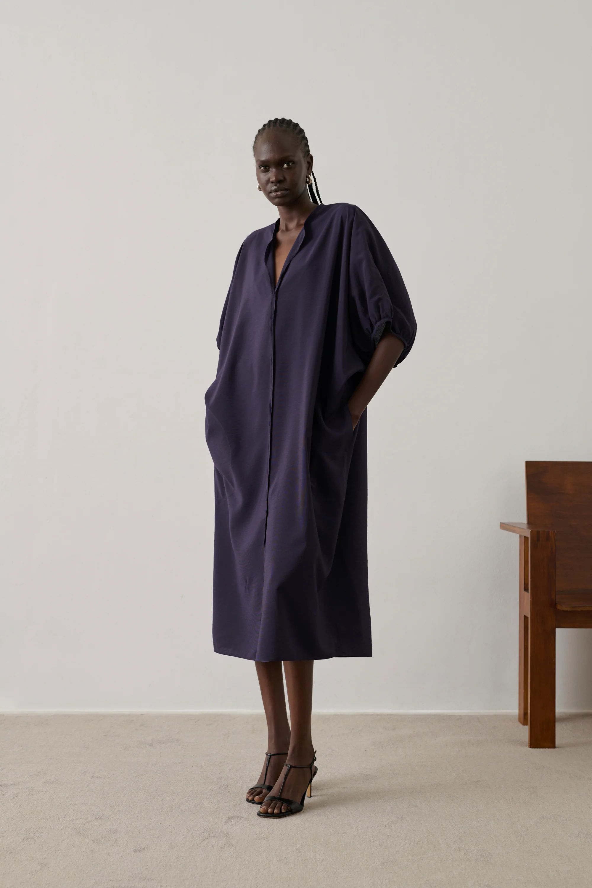 PURPLE ALGER DRESS - Image 3