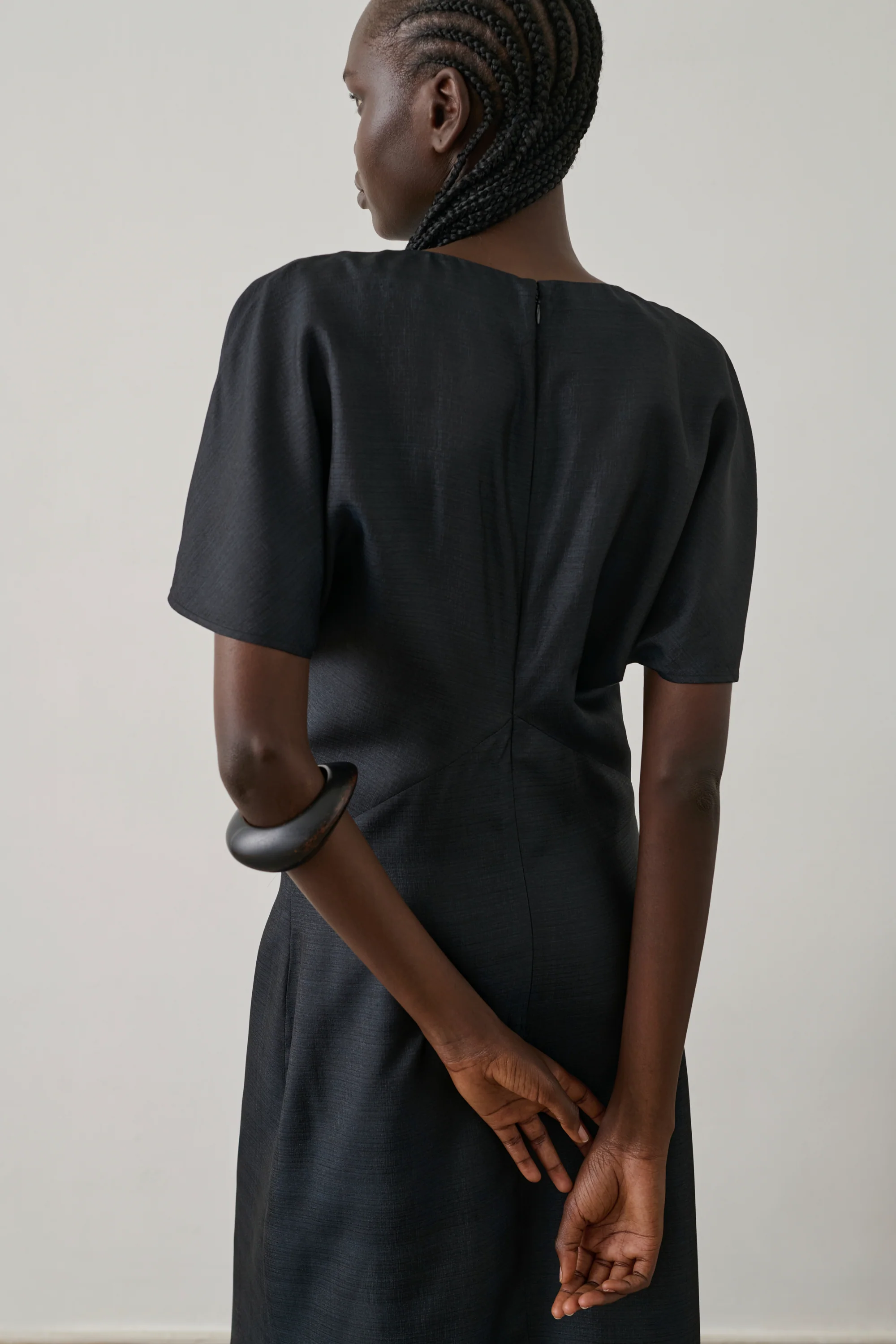 BLACK ELLA DRESS - Image 4