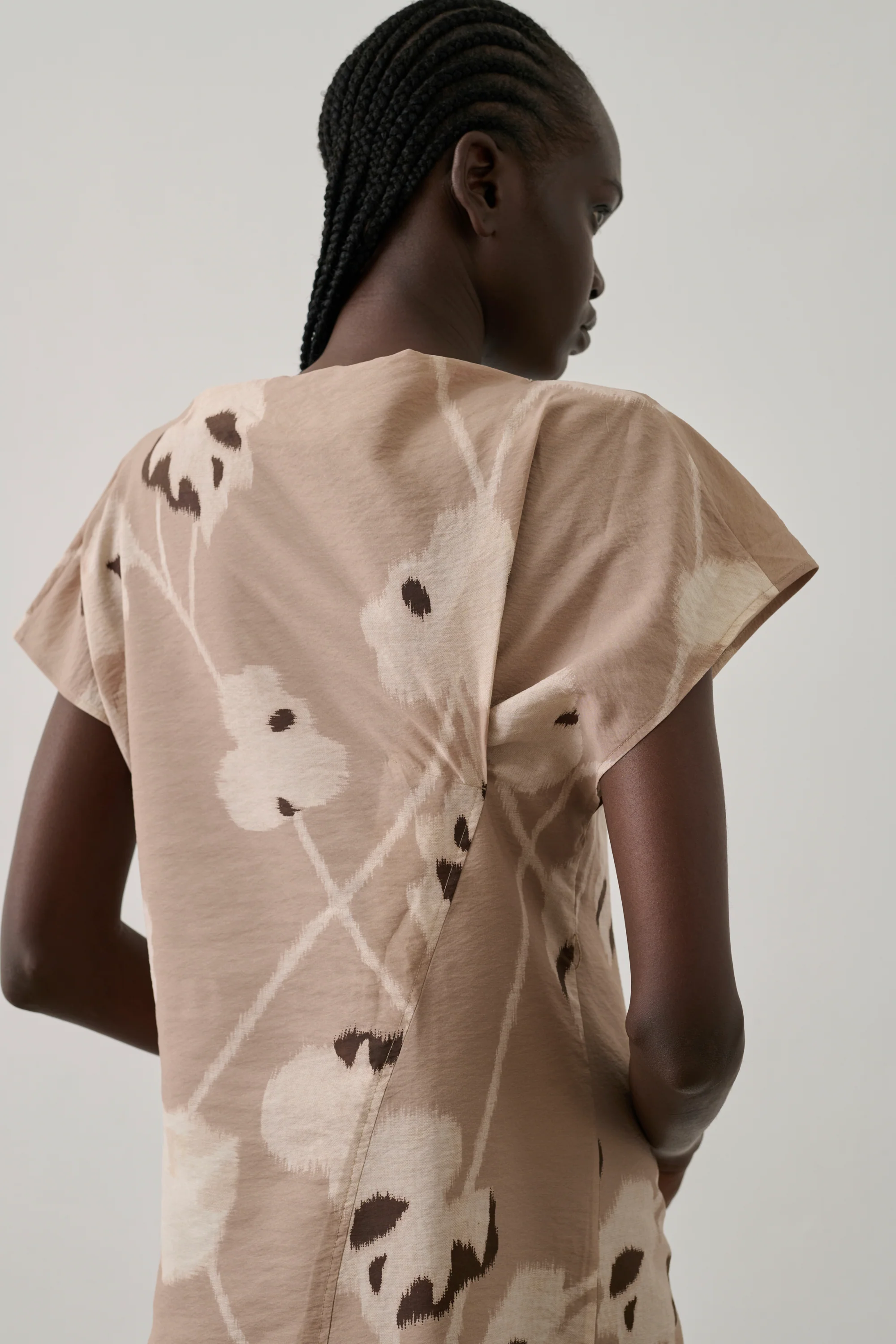 BEIGE FELICIE DRESS - Image 4