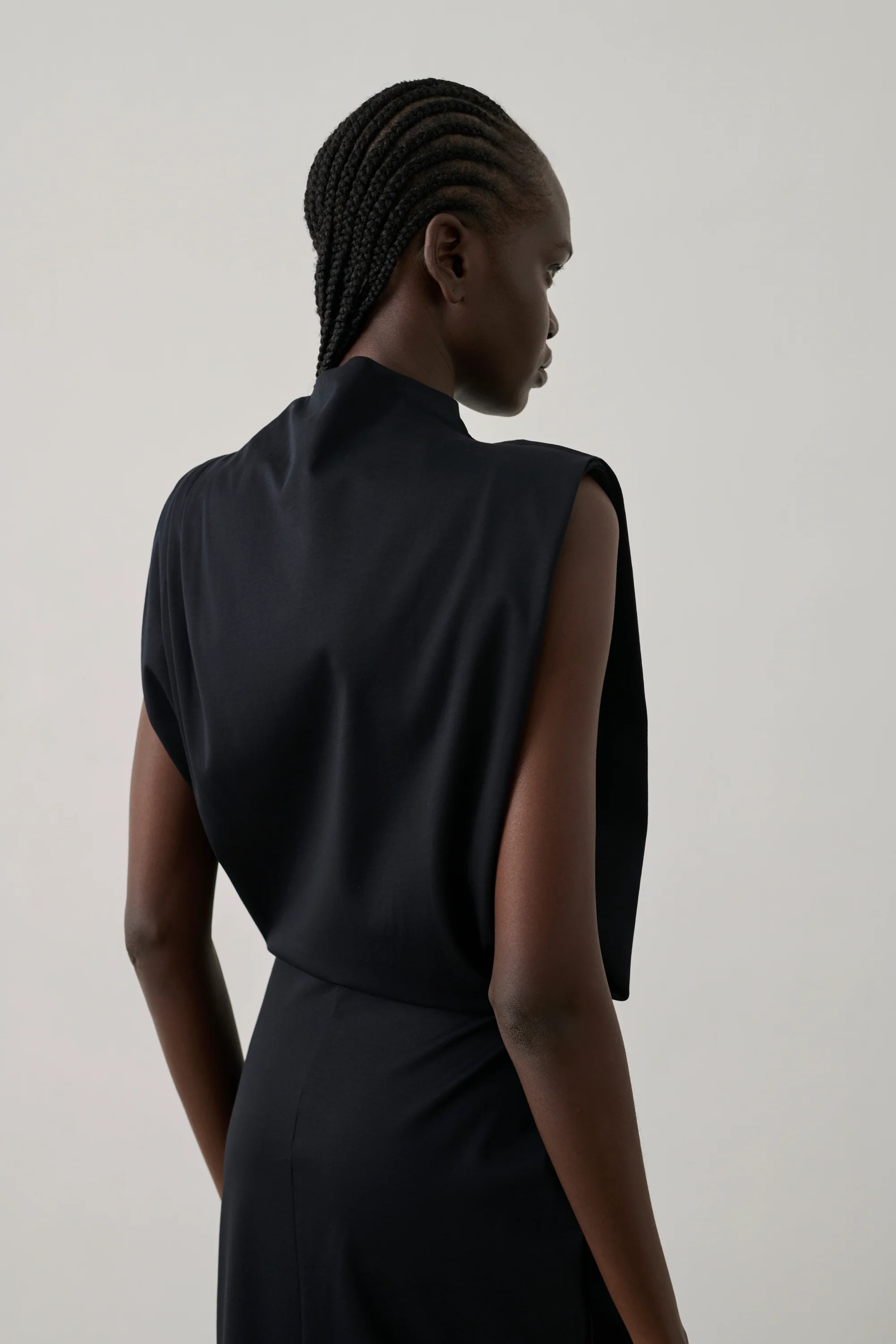 BLACK GEMMA DRESS - Image 4