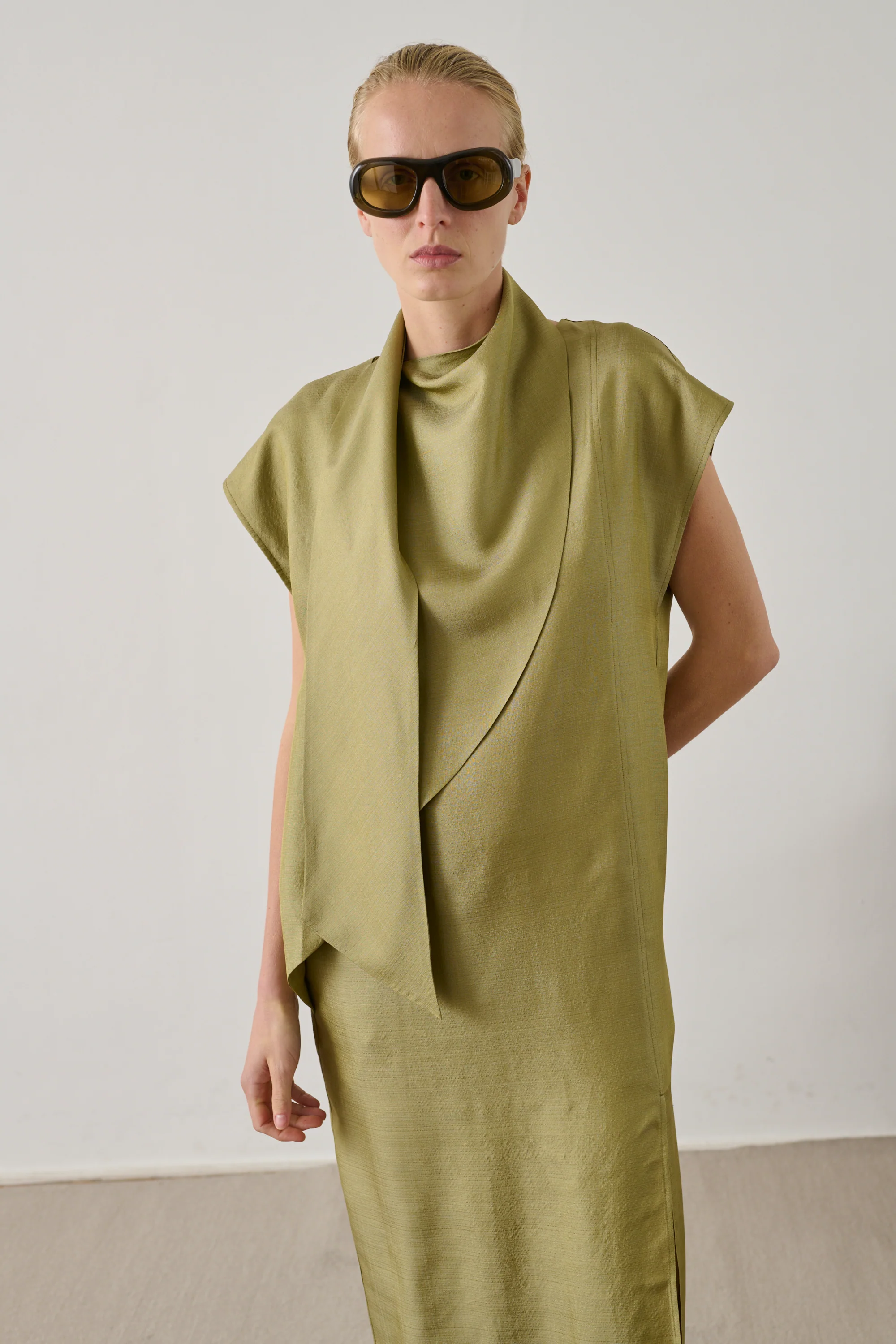 GREEN IBERIS DRESS - Image 3