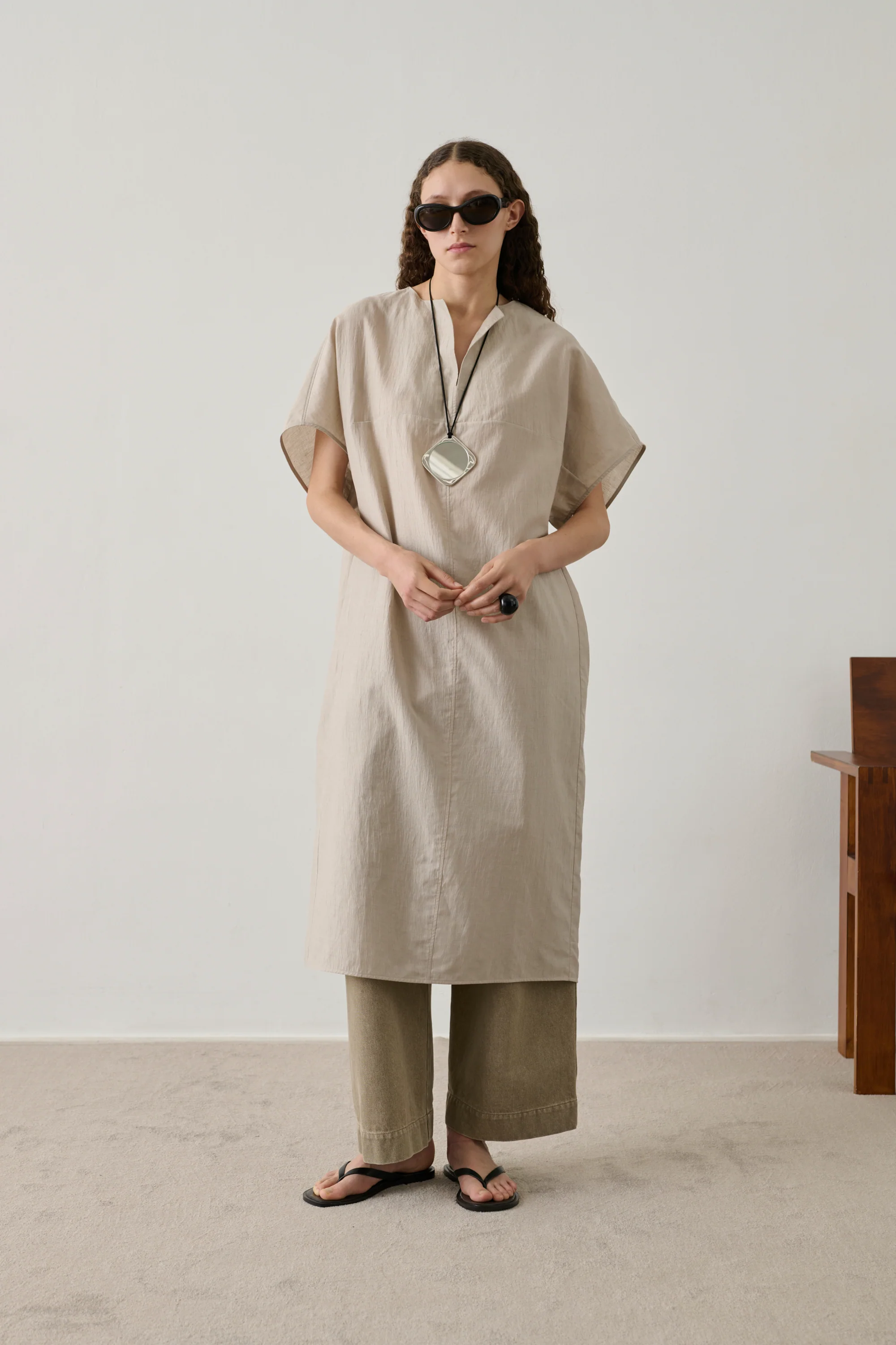 ECRU ILSA DRESS - Image 3