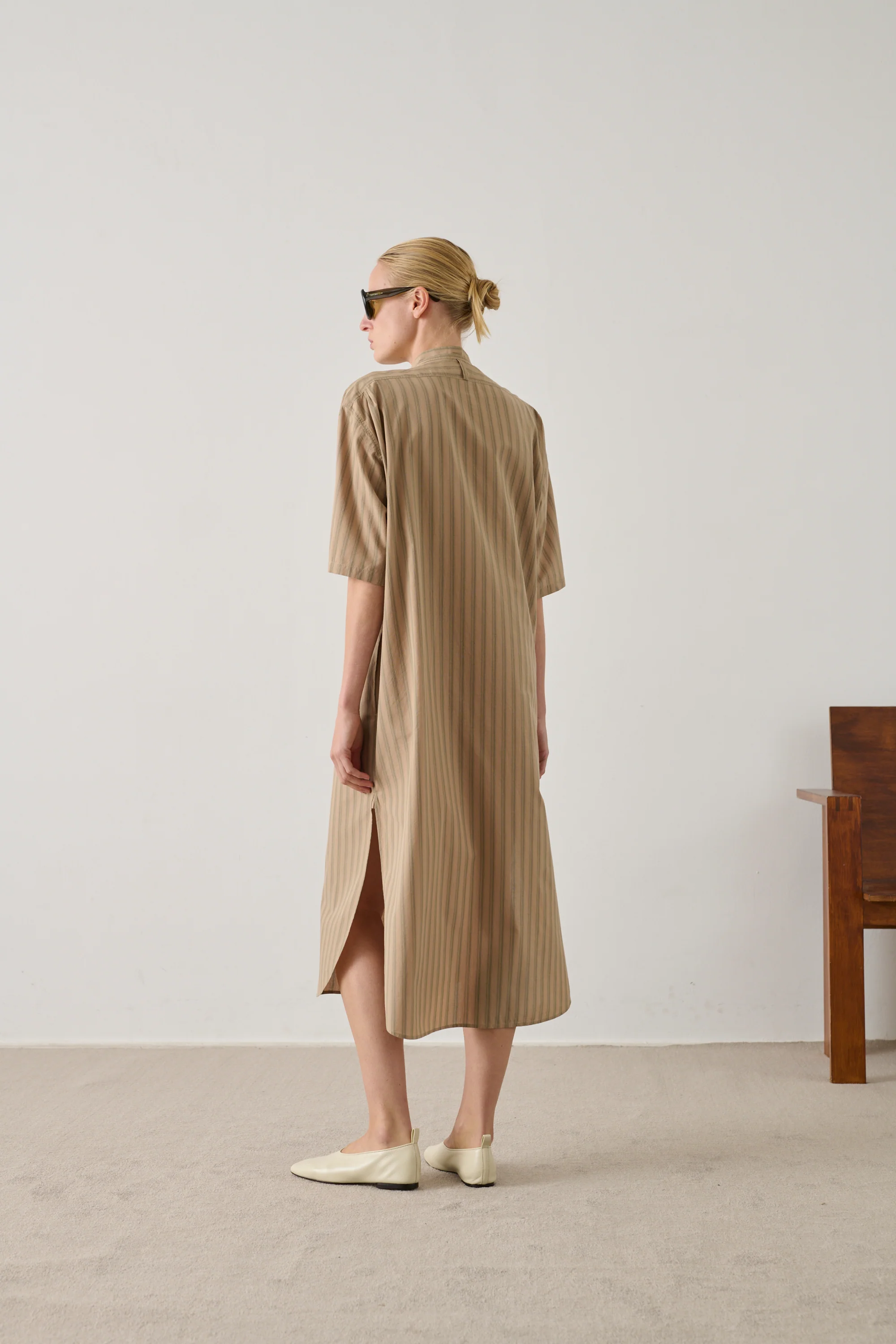 BEIGE IZZO DRESS - Image 4