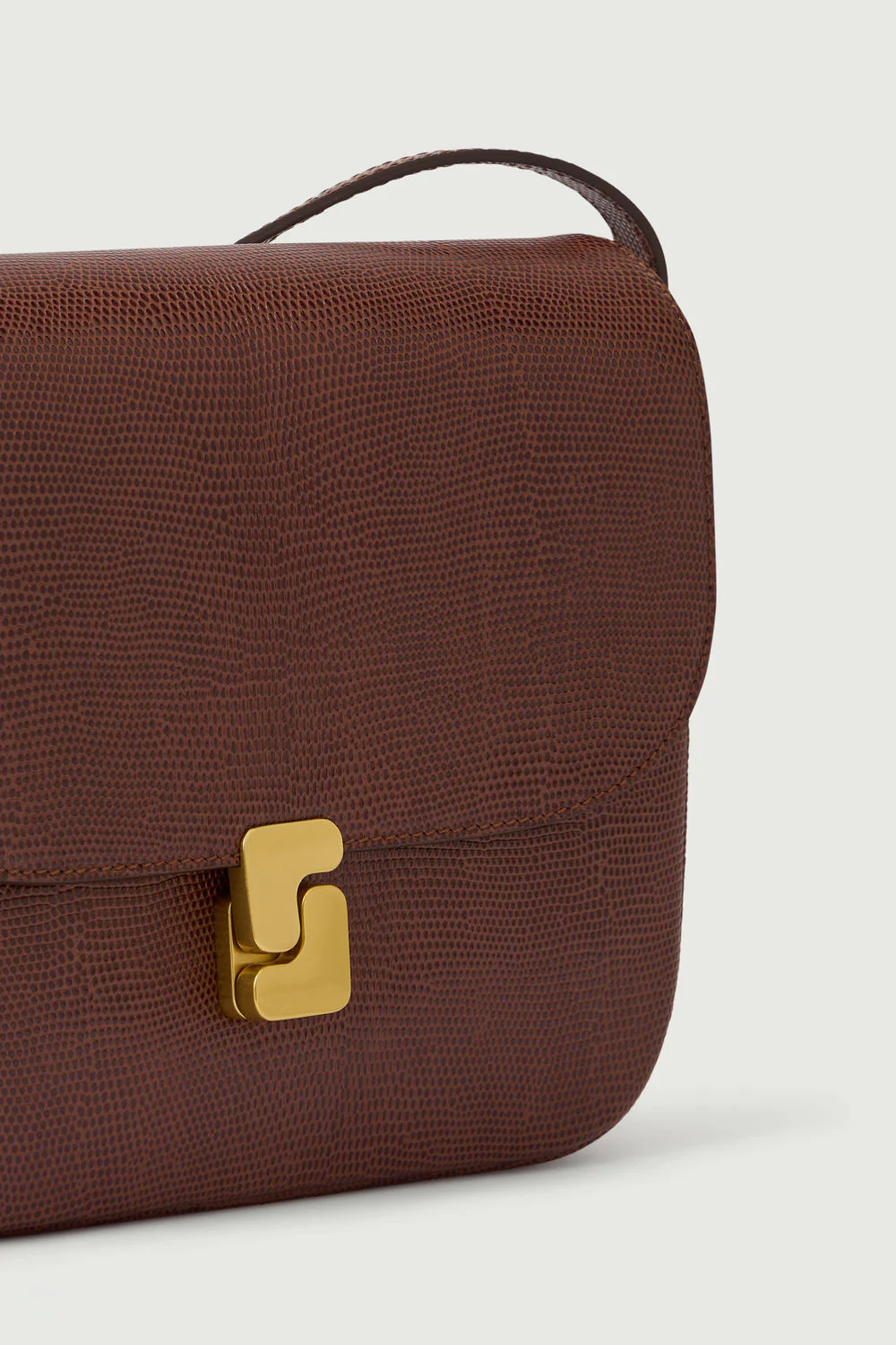 BROWN BELLISSIMA MAXI BAG CAVIAR - Image 3