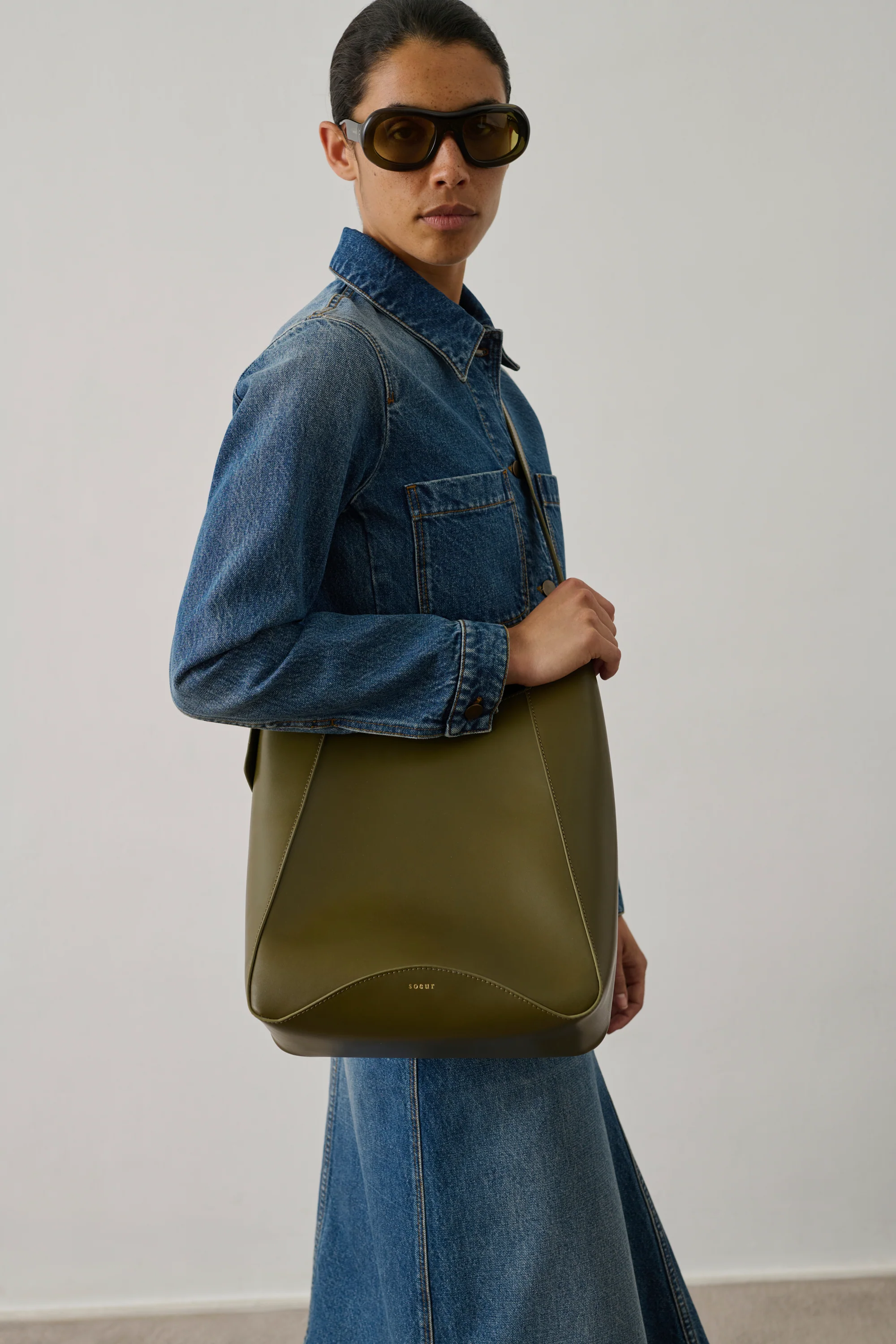 KHAKI UMA BAG - Image 2