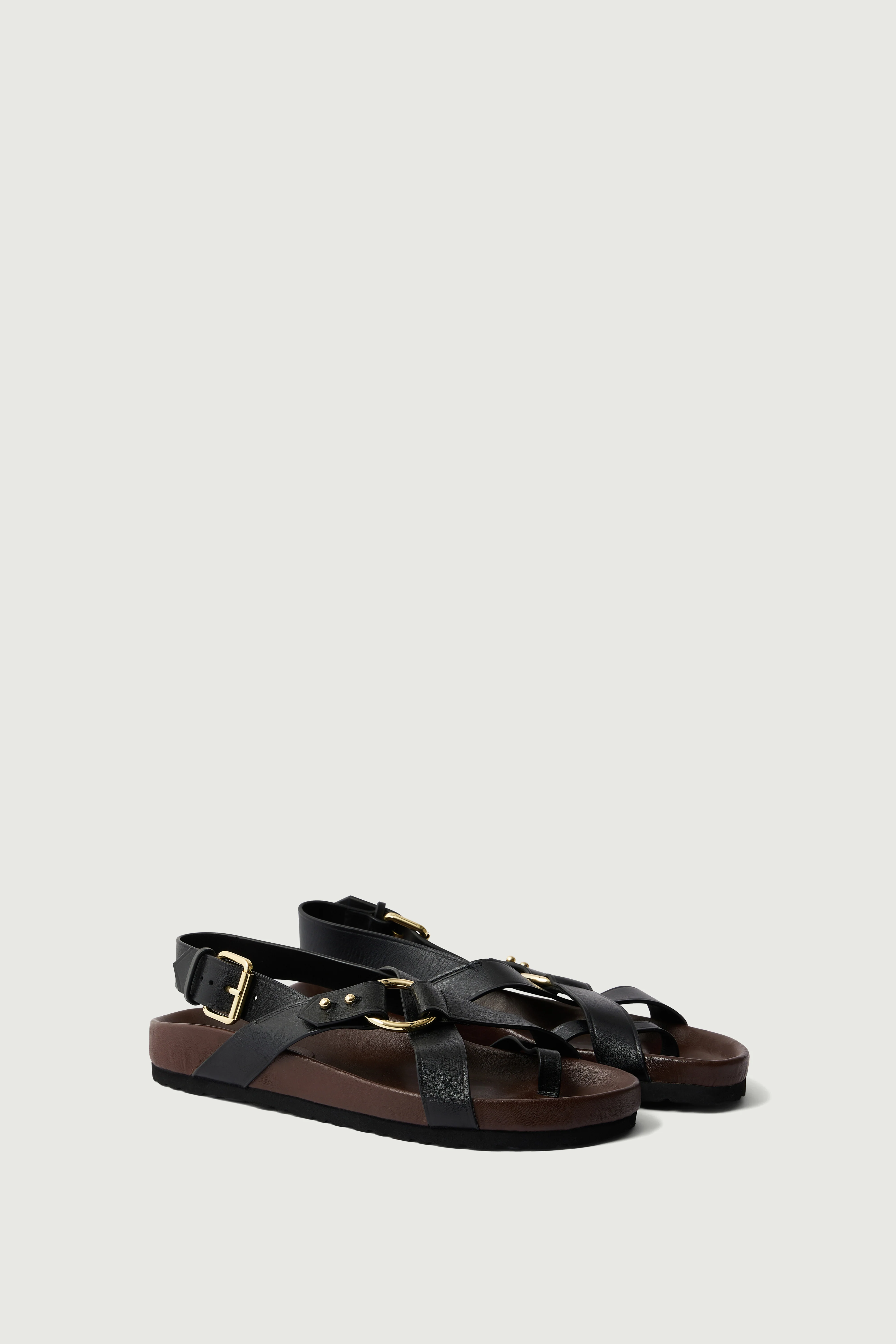 MEXICO BLACK SANDALS - Image 4