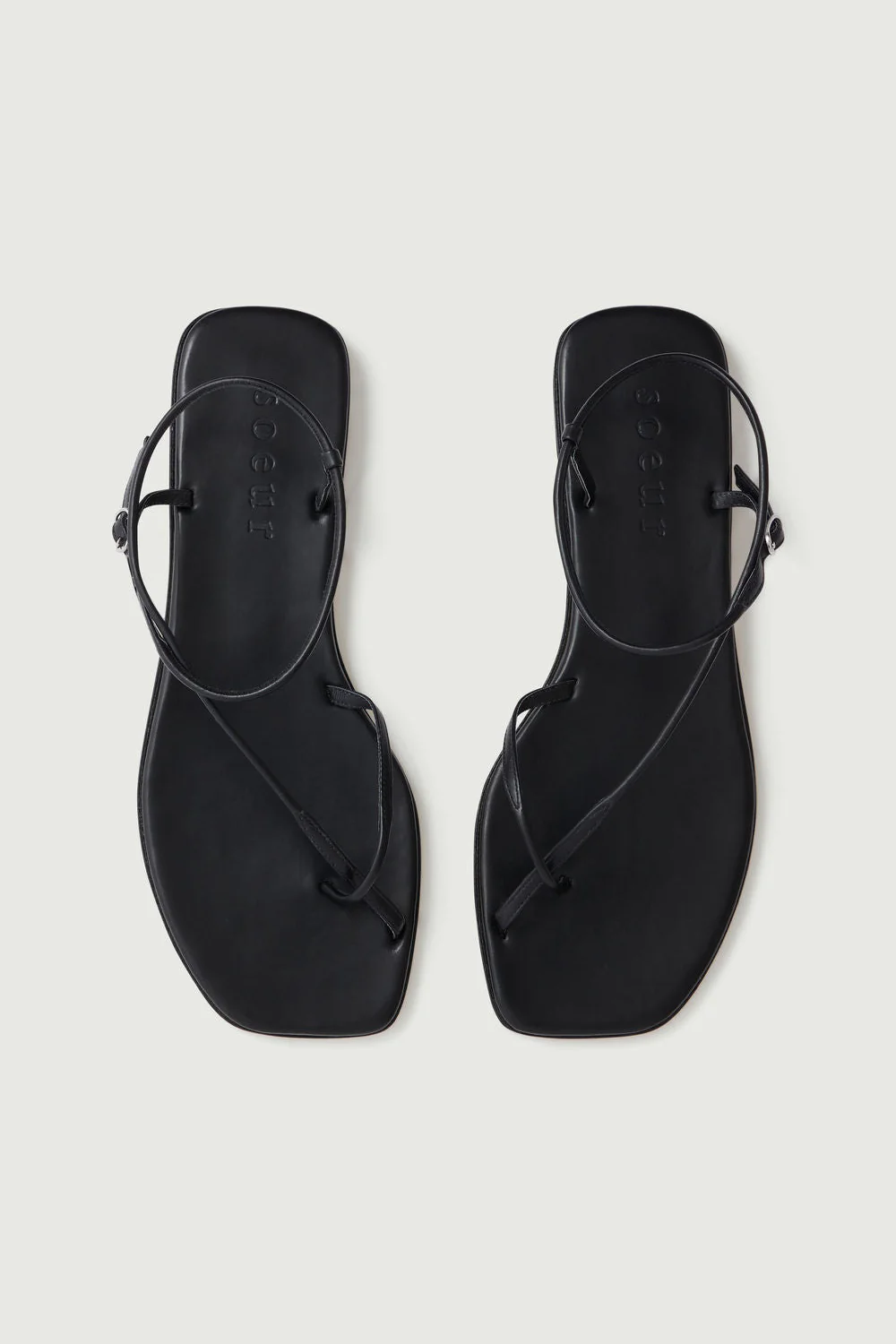 BLACK ROSALIE SANDALS - Image 4