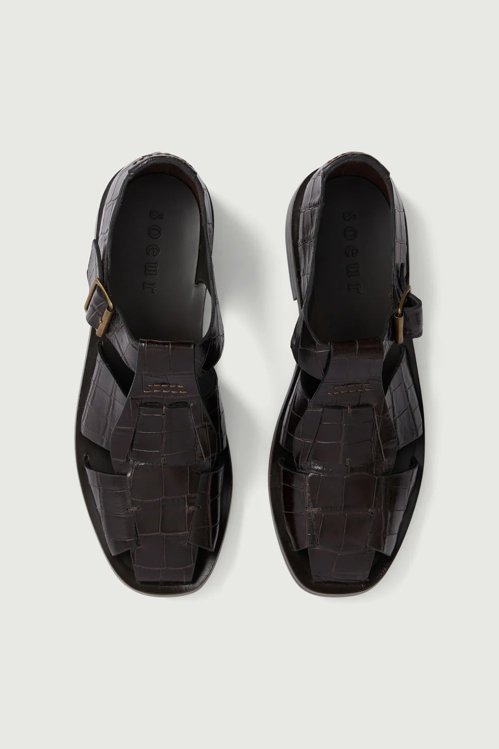 BROWN VELIKA SANDALS - Image 4