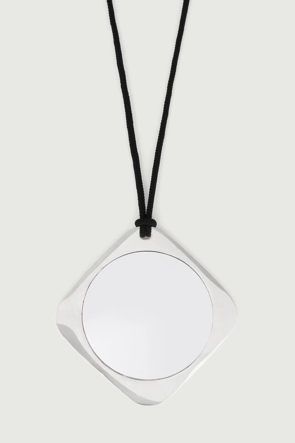 SILVER MIRROR NECKLACE - Image 2