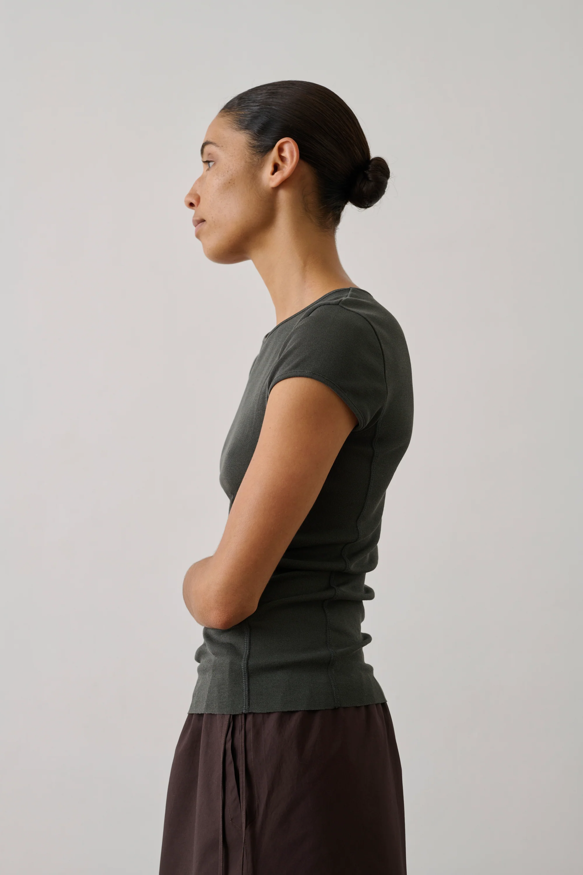 GREY INDRA T-SHIRT - Image 2
