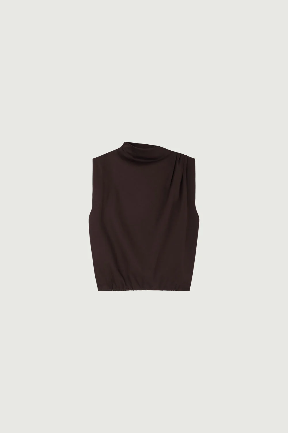 BROWN IDRIS TOP - Image 5
