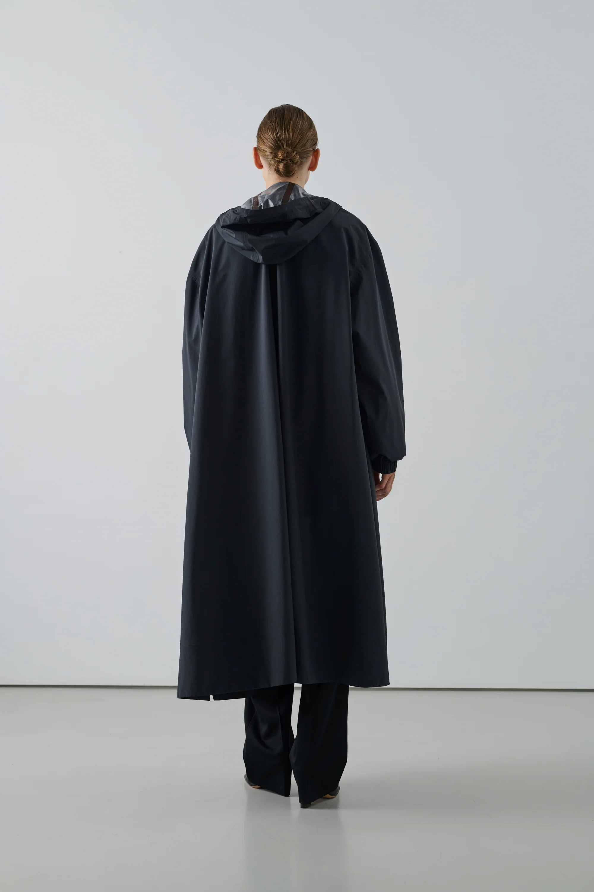 GREY PRADEL TRENCH COAT - Image 3