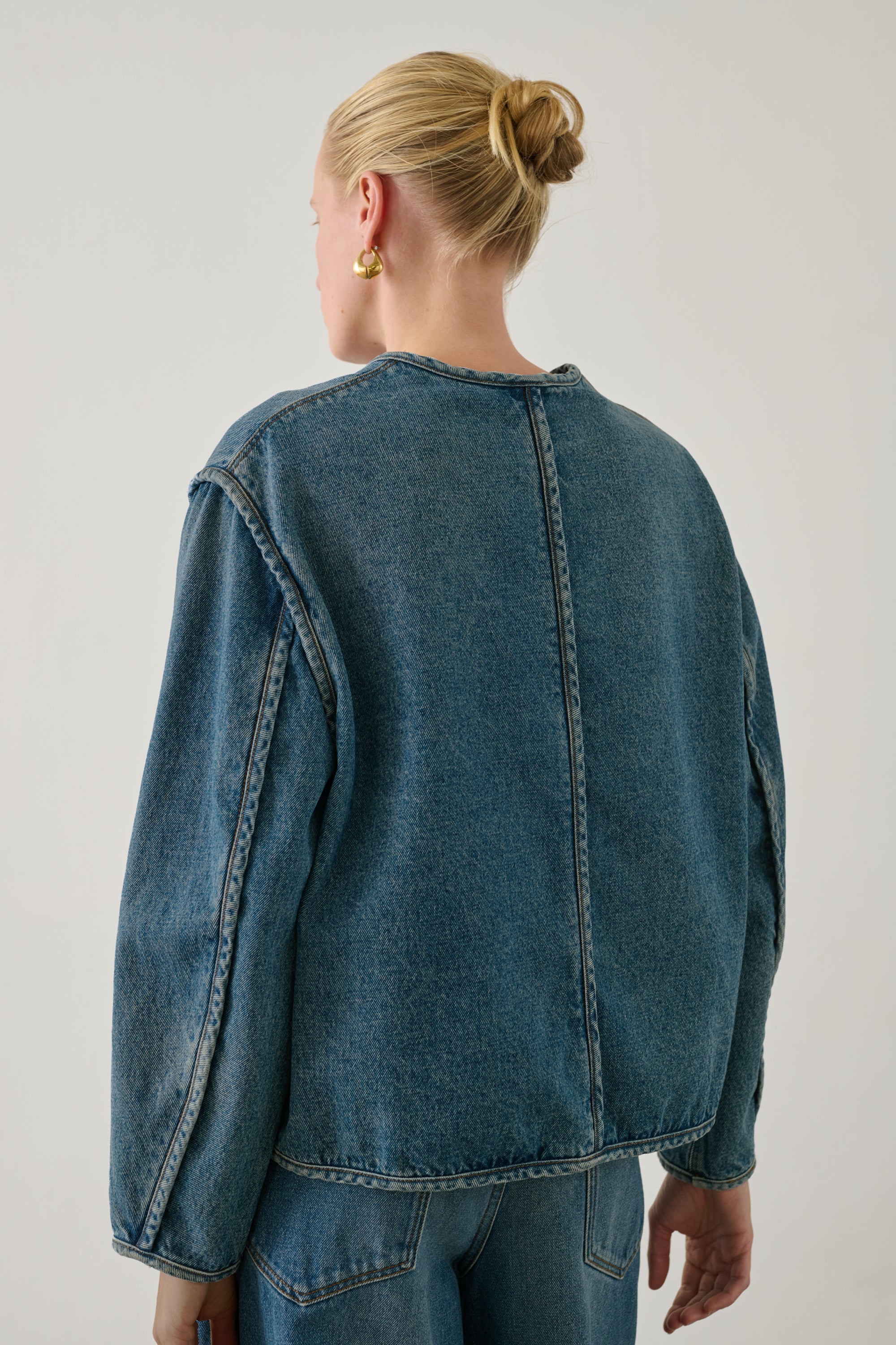 BLUE AGATHA JACKET - Image 4