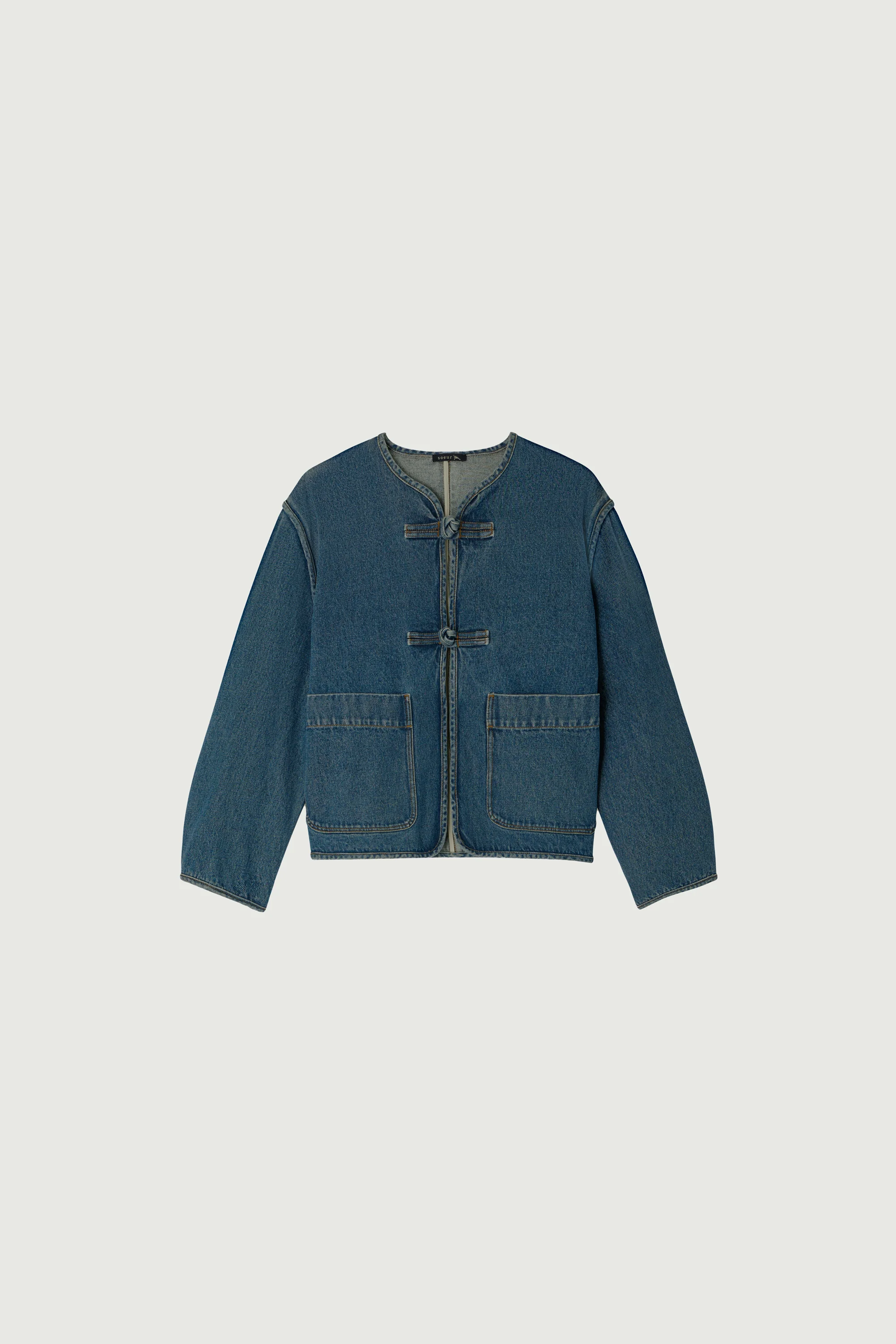 BLUE AGATHA JACKET - Image 6
