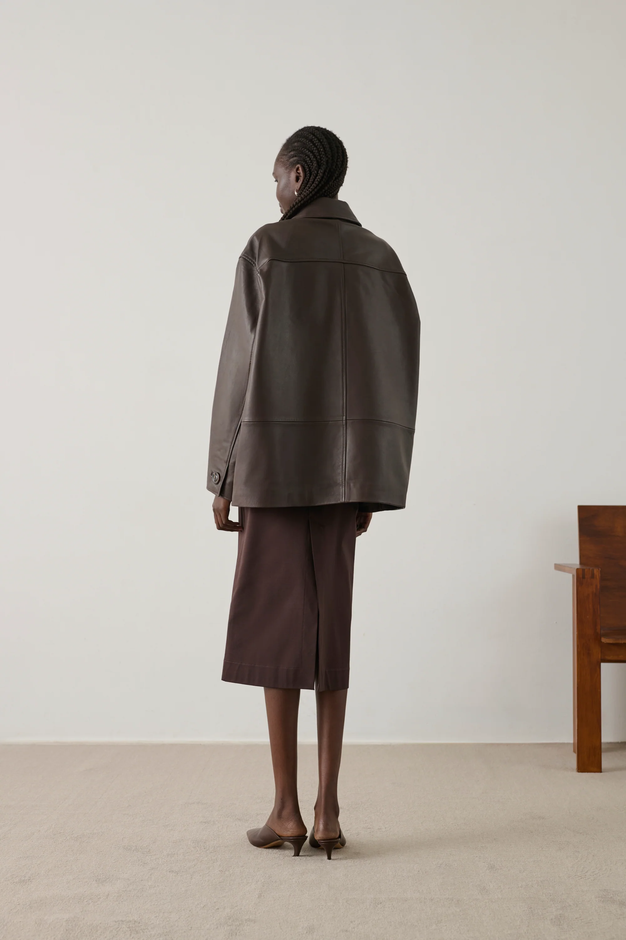 BROWN VINCENZO JACKET - Image 3